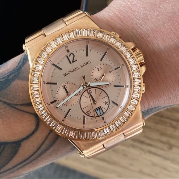 Womens Watches Michael Kors Watch Mk5412 Kors Chronograph Watch Michael  Kors Uhren Sale Amazon Michael Kors